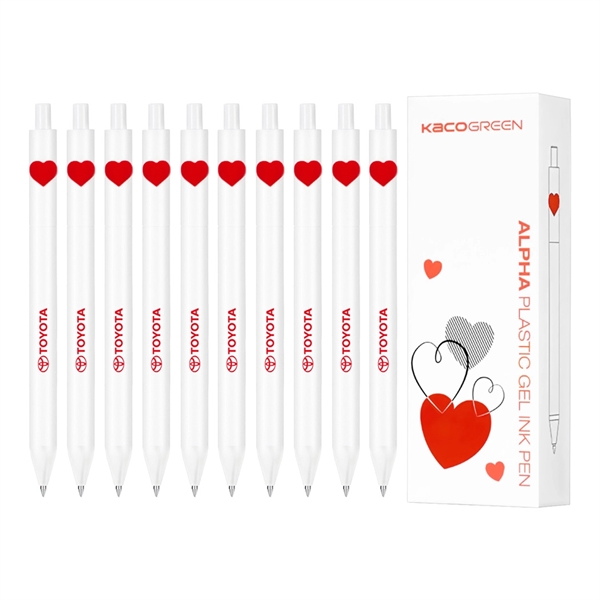 Red Heart Gel Pen... from ASI 31517 Admart Products / Admart Line