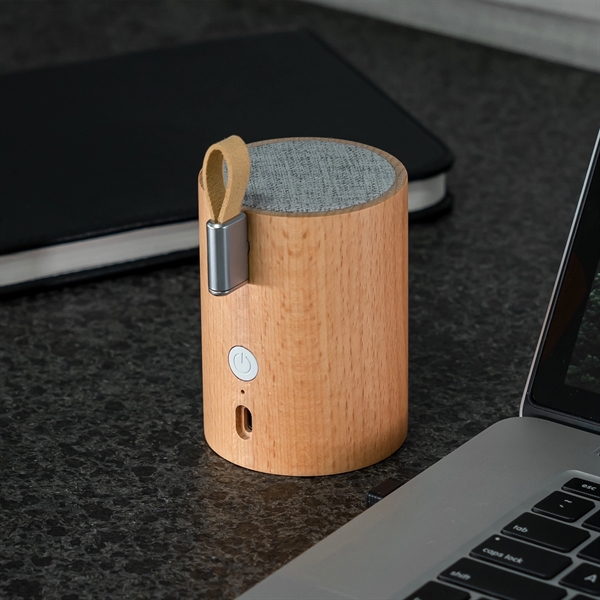 3 3/4" x 3 1/2" x 2 3/4" eco-friendly genuine wood... from ASI 91435 Tomax USA / Tomax