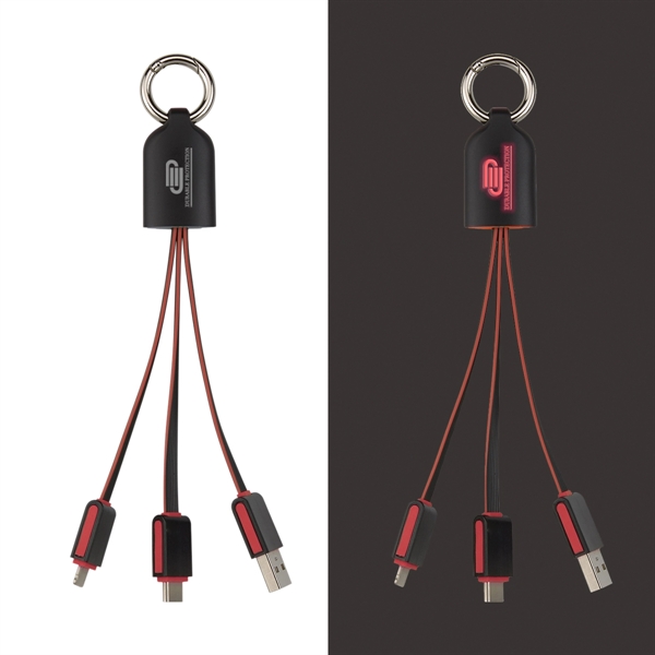1" x 6" charging cables that light up and are compatible... from ASI 61125 Hit Promotional Products / Hit®