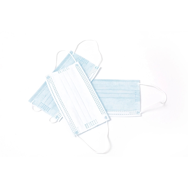 Blank ASTM Level 1 disposable 3-ply face mask.... from ASI 30250 AZX Sport USA