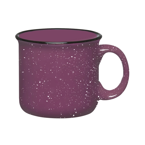 15 oz. ceramic campfire mug with retro granite design.... from ASI 61125 Hit Promotional Products / Hit®