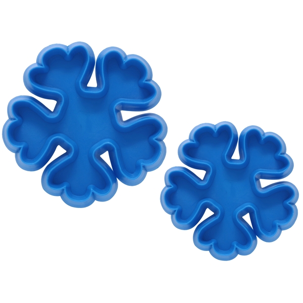 Snowflake cookie press set; includes 3" and 2.25" cutters.... from ASI 59683 Harco Enterprises LTD