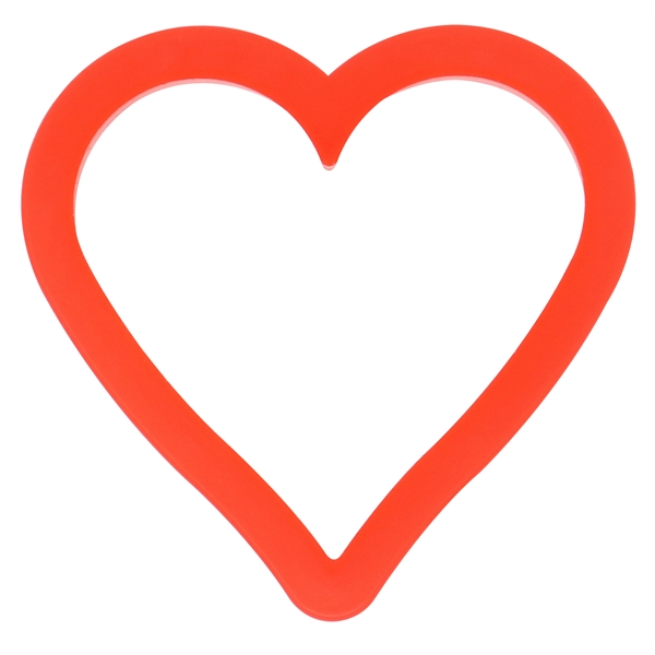 3.375 heart-shaped plastic cookie cutter.... from ASI 59683 Harco Enterprises LTD / Harco Enterprises