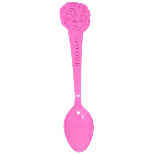 6" plastic spoon with custom topper.... from ASI 59683 Harco Enterprises LTD / Harco Enterprises