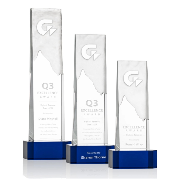 The Optical Rushmore Award is a towering monolith with your logo... from ASI 84592 St Regis Group / St Regis