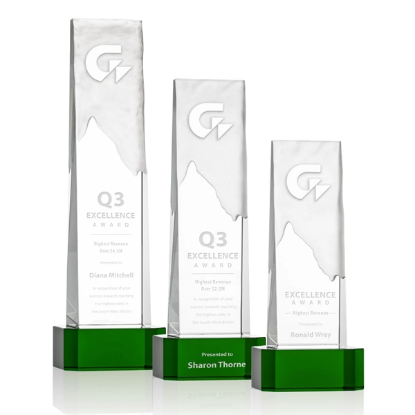 The Optical Rushmore Award is a towering monolith with your logo... from ASI 84592 St Regis Group / St Regis