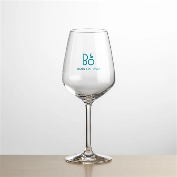 The Mandelay Stemmed Wine Glass features cold cut sheer rims and... from ASI 84592 St Regis Group
