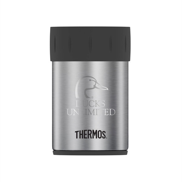 12 oz. Thermos® can insulator made of double wall insulating stainless... from ASI 88060 Snugz/USA Inc / SnugZ USA®