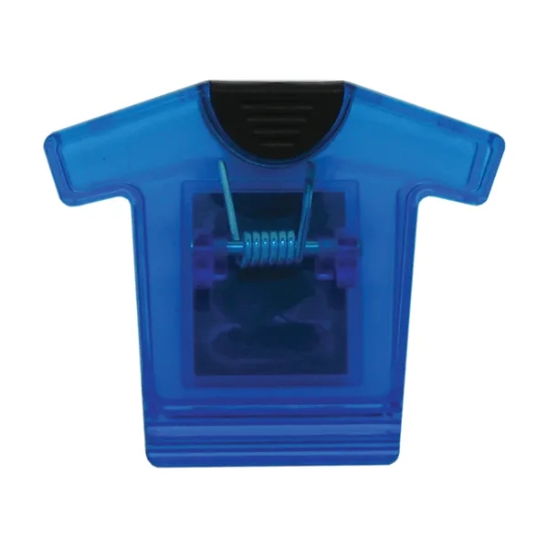 These magnetic memo clips feature a unique T-shirt shaped design.... from ASI 52710 Lincoln Line