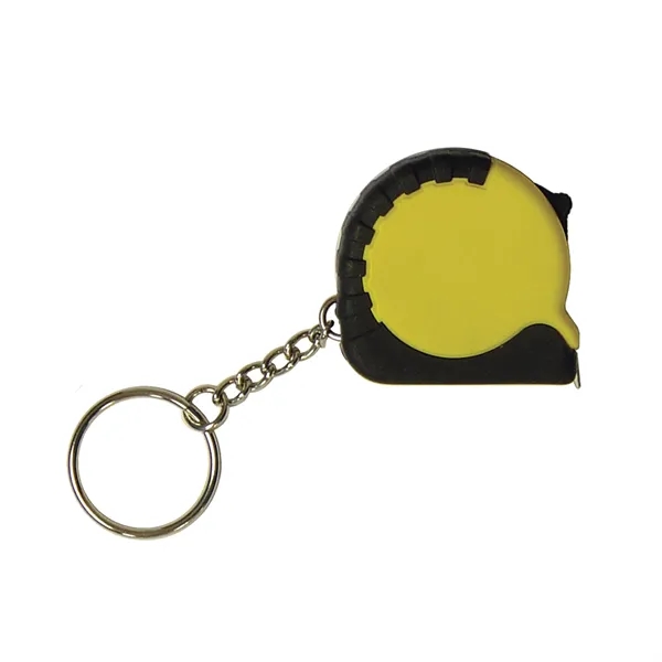 Pocket sized 39" miniature tape measure key chain with lock feature.... from ASI 52710 Lincoln Line