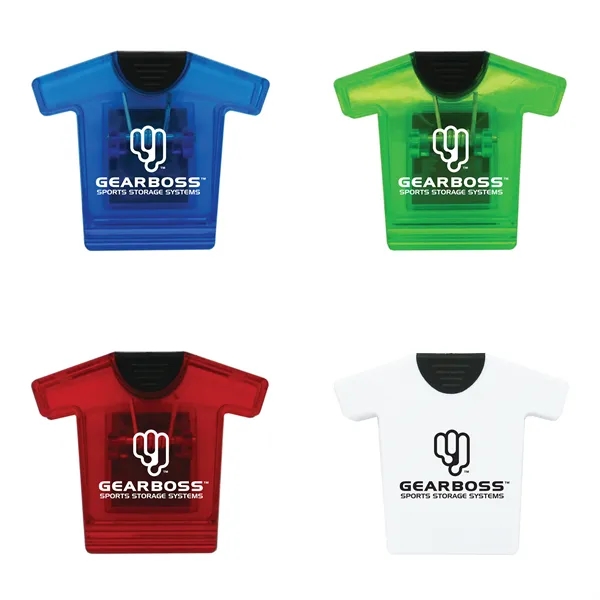 These magnetic memo clips feature a unique T-shirt shaped design.... from ASI 52710 Lincoln Line