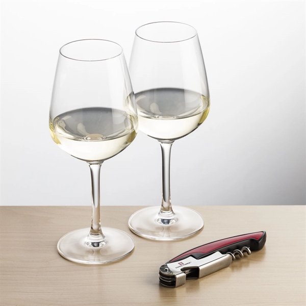 Our popular Mandelay 10oz Stemmed Wine Glasses are paired with our... from ASI 84592 St Regis Group