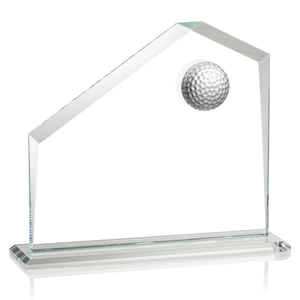 Beautiful style golf award with a 3D crystal golf ball.... from ASI 84592 St Regis Group / St Regis