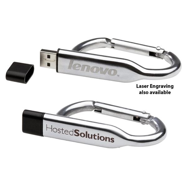 USB Drive and carabiner.... from ASI 52710 Lincoln Line