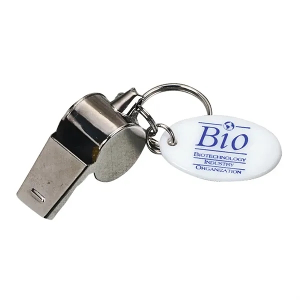 Key holder with metal whistle.... from ASI 52710 Lincoln Line