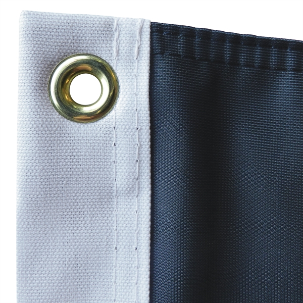 16" x 24" customized digitally printed double sided knitted polyester pennants... from ASI 80228 Quinn