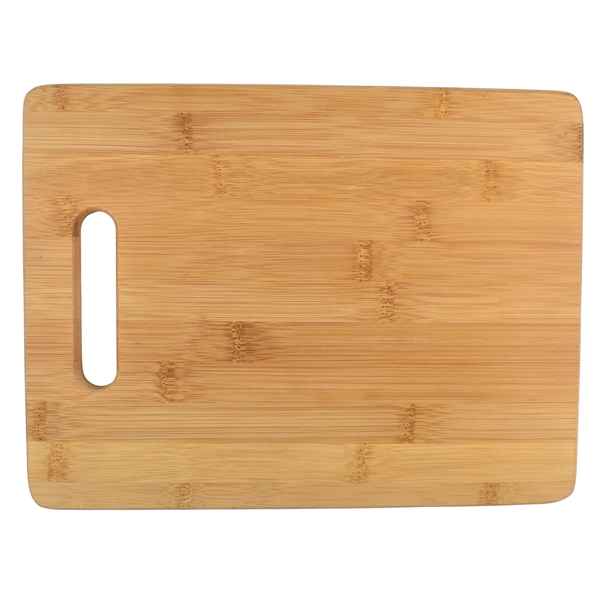 Bamboo Cutting Board - Rectangle 13 3/4" x 9 3/4"... from ASI 72657 Active Life Promo / Apres Ski Ingrain Promo