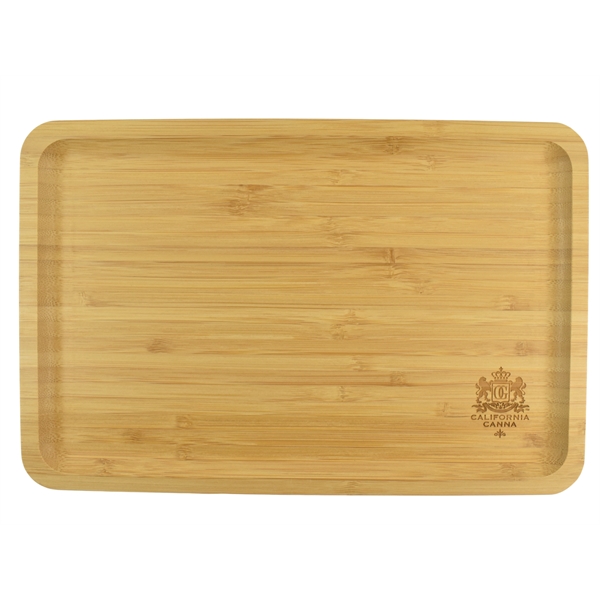 Bamboo Tray 12" x 8"... from ASI 72657 Active Life Promo / Apres Ski Ingrain Promo Ingrain