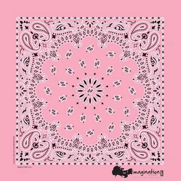 22" x 22" paisley print bandanna made of 100% cotton.... from ASI 44020 Bandanna Promotions By CARO-LINE / Bandanna Promotions