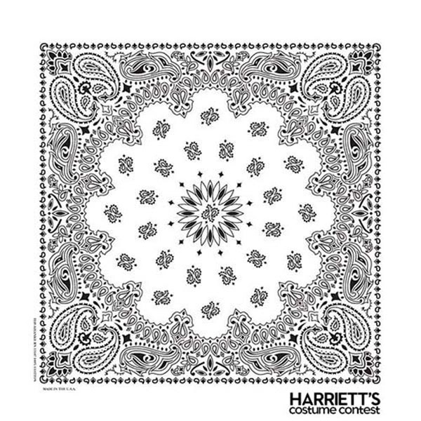 22" x 22" paisley print bandanna made of 100% cotton.... from ASI 44020 Bandanna Promotions By CARO-LINE / Bandanna Promotions
