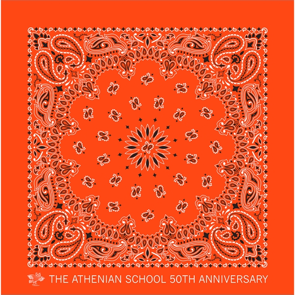 22" x 22" paisley print bandanna made of 100% cotton.... from ASI 44020 Bandanna Promotions By CARO-LINE / Bandanna Promotions