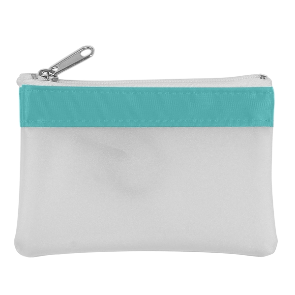 Zippered coin pouch with split ring inside.... from ASI 61125 Hit Promotional Products / Hit®