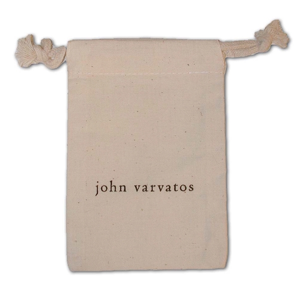 Natural cotton drawstring bag with flat construction. Available in multiple sizes.... from ASI 41630 Brave USA / Brave USA