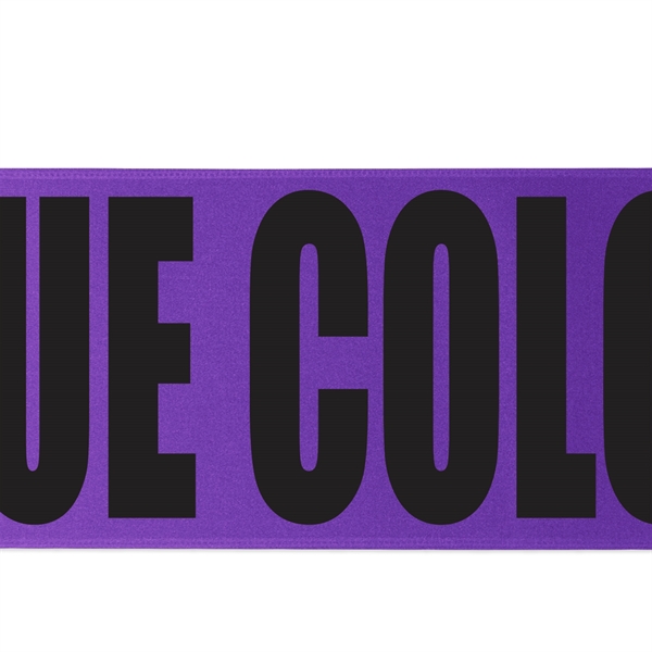 Badge Satin Ribbon.... from ASI 37940 Bag Makers Inc