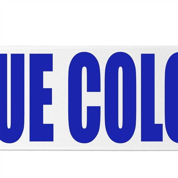 Badge Satin Ribbon.... from ASI 37940 Bag Makers Inc