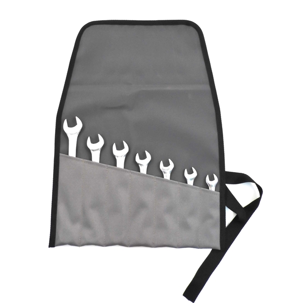 Roll-up tool pouch with tie features 7 divided pouches and is... from ASI 41630 Brave USA