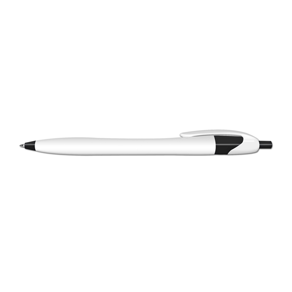 Retractable ballpoint pen, 5 11/16".... from ASI 67675 Liqui-Mark Corp