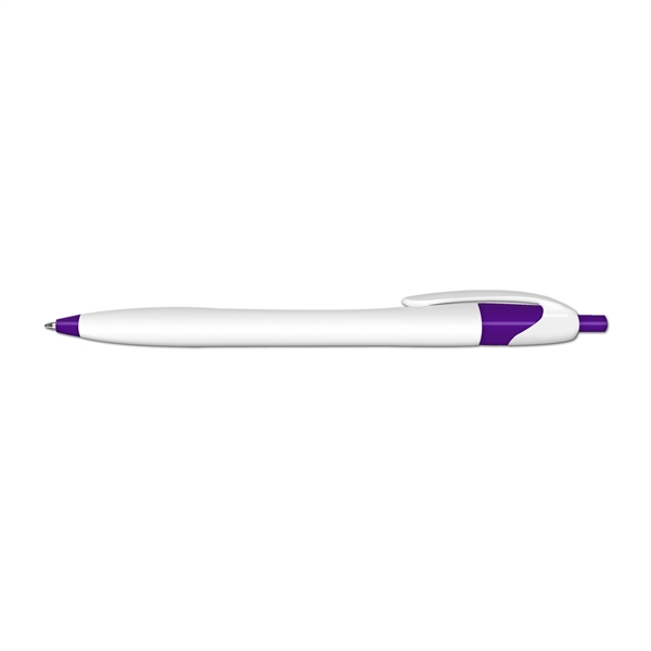 Retractable ballpoint pen, 5 11/16".... from ASI 67675 Liqui-Mark Corp