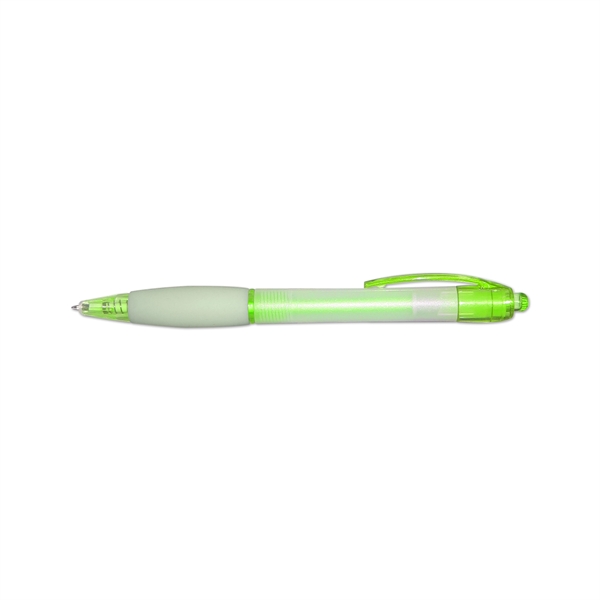 Retractable ball point pen with black ink.... from ASI 67675 Liqui-Mark Corp