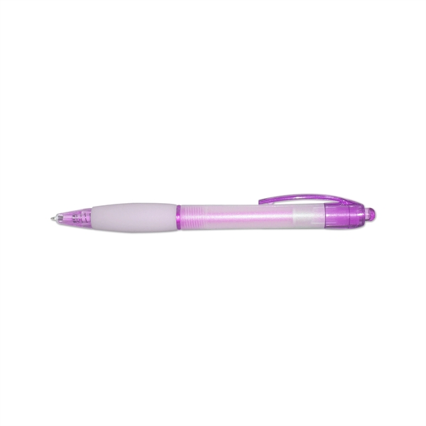 Retractable ball point pen with black ink.... from ASI 67675 Liqui-Mark Corp