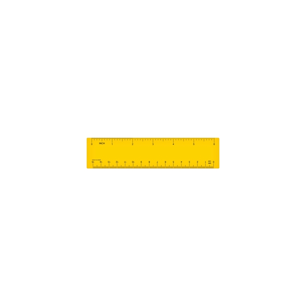 6 Inch Plastic Ruler... from ASI 67675 Liqui-Mark Corp