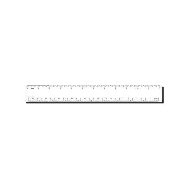 12 Inch Plastic Ruler... from ASI 67675 Liqui-Mark Corp