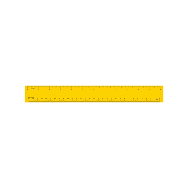 12 Inch Plastic Ruler... from ASI 67675 Liqui-Mark Corp