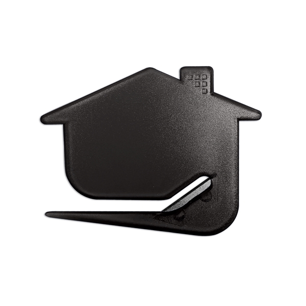 3 5/32" x 2 1/2" letter opener in a house shape.... from ASI 67675 Liqui-Mark Corp