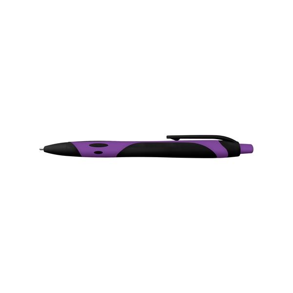 5 5/8"L rubberized ballpoint pen with black gel ink.... from ASI 67675 Liqui-Mark Corp