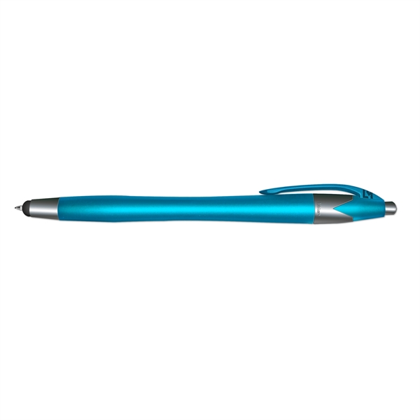 Retractable Ball Point Pen & Stylus Combo with Black or Blue... from ASI 67675 Liqui-Mark Corp