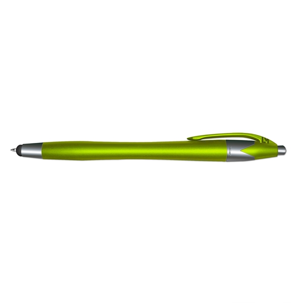Retractable Ball Point Pen & Stylus Combo with Black or Blue... from ASI 67675 Liqui-Mark Corp