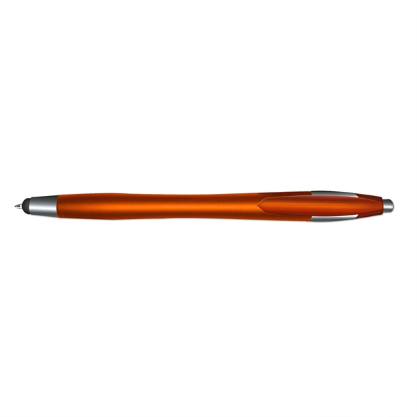 Retractable Ball Point Pen & Stylus Combo with Black or Blue... from ASI 67675 Liqui-Mark Corp