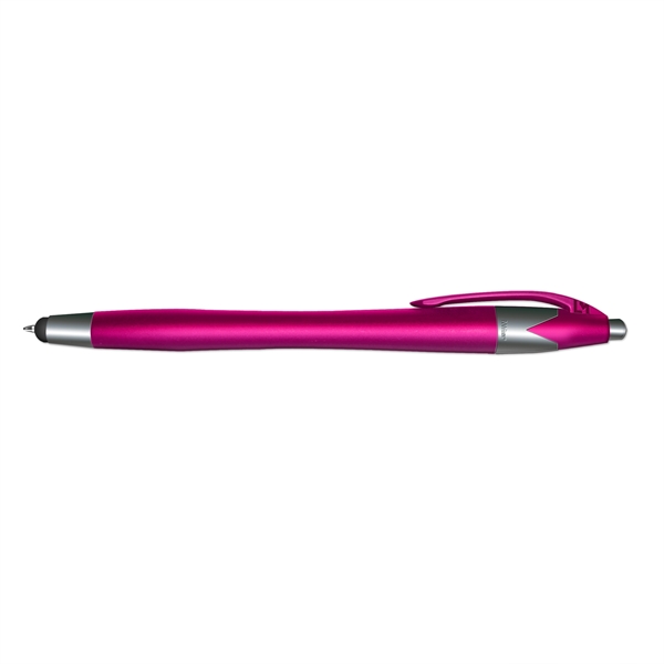 Retractable Ball Point Pen & Stylus Combo with Black or Blue... from ASI 67675 Liqui-Mark Corp