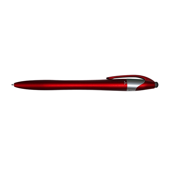 Twist Retractable 3 Color Ball Point Pen & Stylus Combo... from ASI 67675 Liqui-Mark Corp