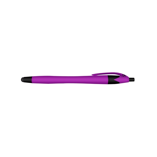 iWriter Smooth Soft Touch Rubberized ball point pen with stylus tip... from ASI 67675 Liqui-Mark Corp