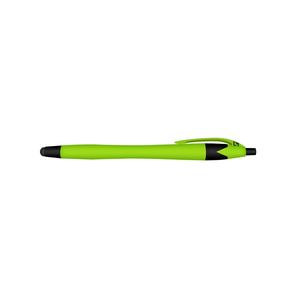 iWriter Smooth Soft Touch Rubberized ball point pen with stylus tip... from ASI 67675 Liqui-Mark Corp