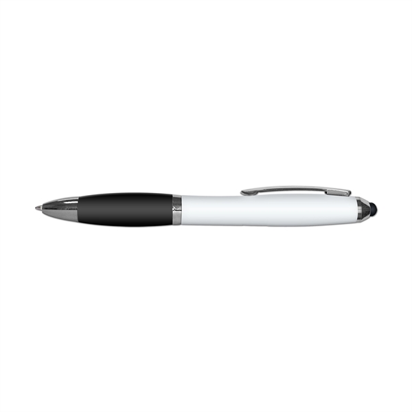 Stylus & twist retractable ball point pen with rubber grip and... from ASI 67675 Liqui-Mark Corp