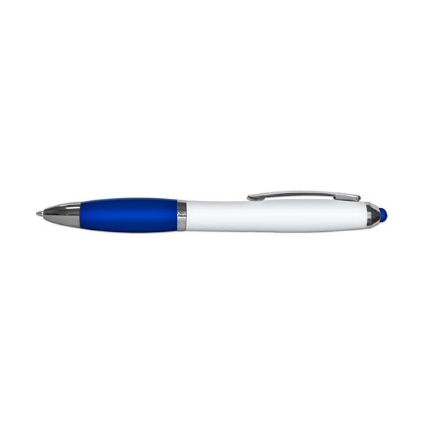Stylus & twist retractable ball point pen with rubber grip and... from ASI 67675 Liqui-Mark Corp