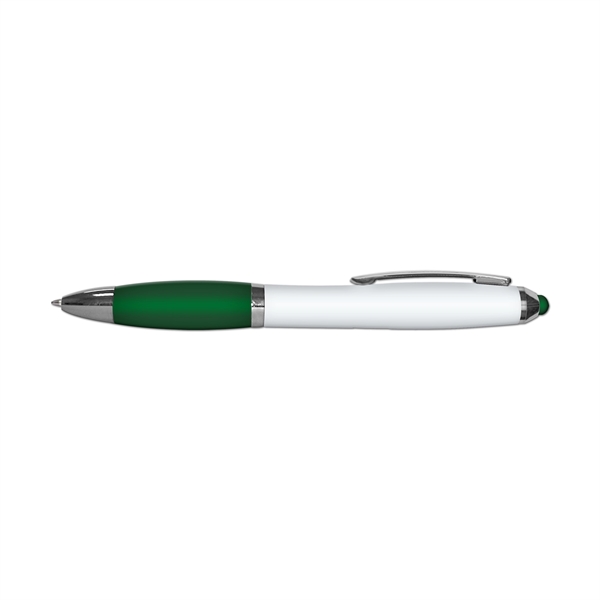 Stylus & twist retractable ball point pen with rubber grip and... from ASI 67675 Liqui-Mark Corp