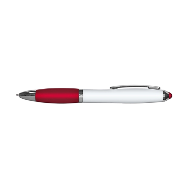 Stylus & twist retractable ball point pen with rubber grip and... from ASI 67675 Liqui-Mark Corp